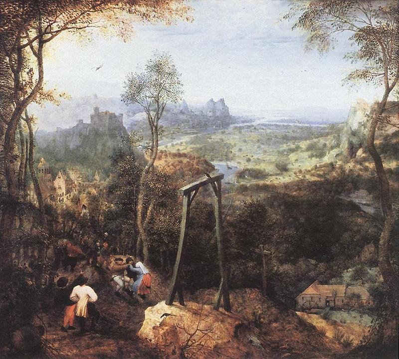 BRUEGHEL, Jan the Elder Magpie on the Gallow fd oil painting image
